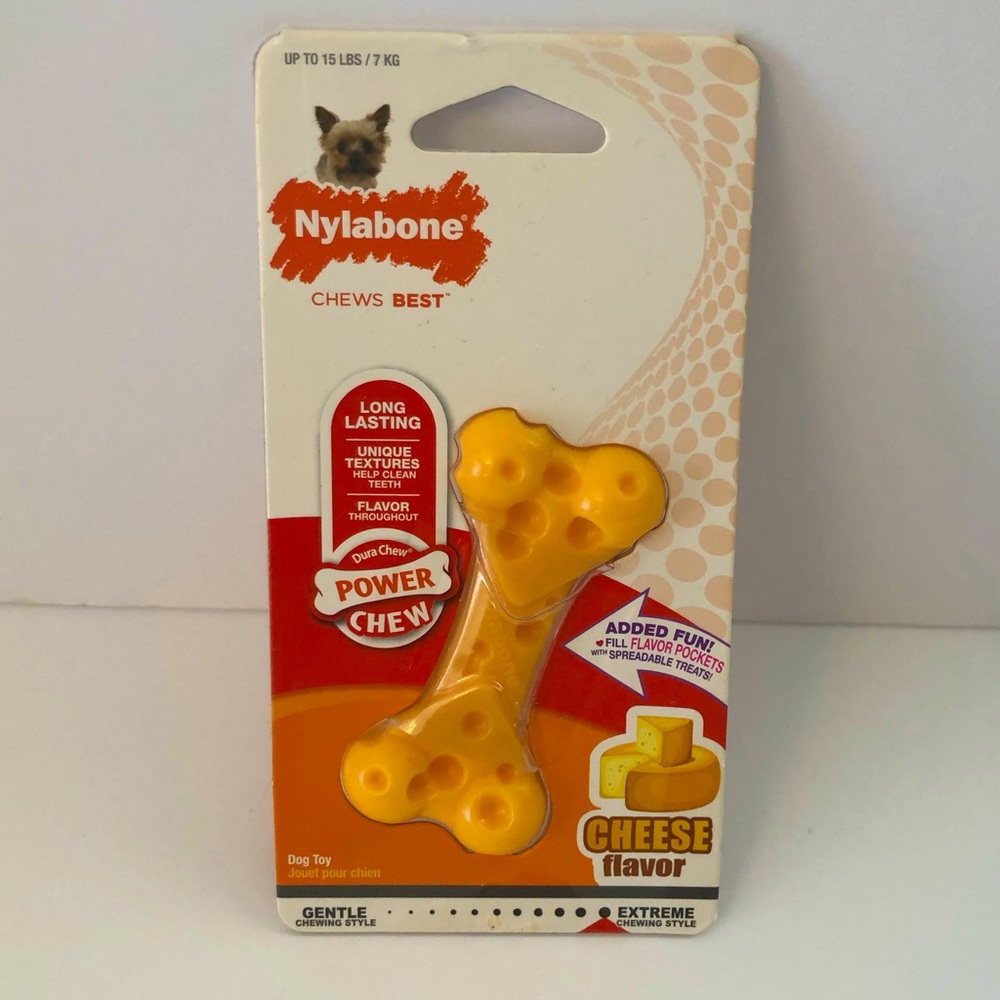 Nylabone Dura Chew Cheese Flavour For Dogs